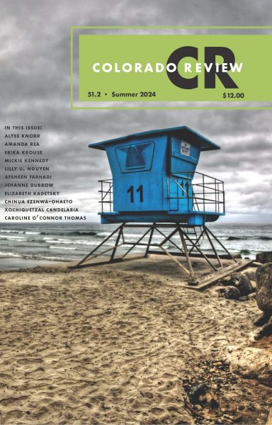 Cover of the 2024 Summer issue of Colorado Review.